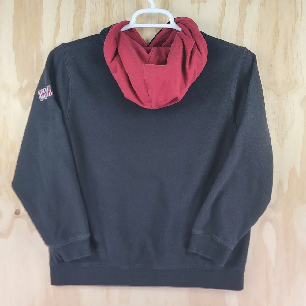 Oklahoma Sooners Colosseum Hoodie Youth XL Black Embroidered Pullover